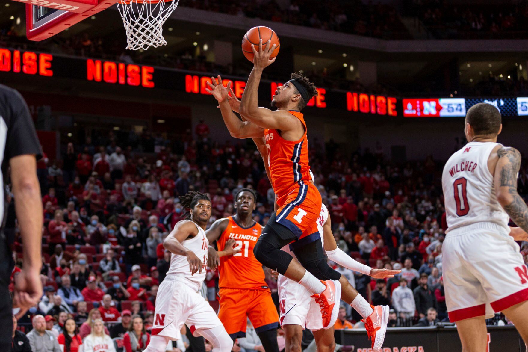 Illinois Nebraska Basketball